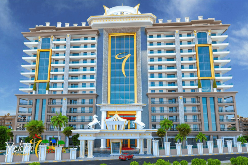 Apartment in Turkey, in Mahmutlar