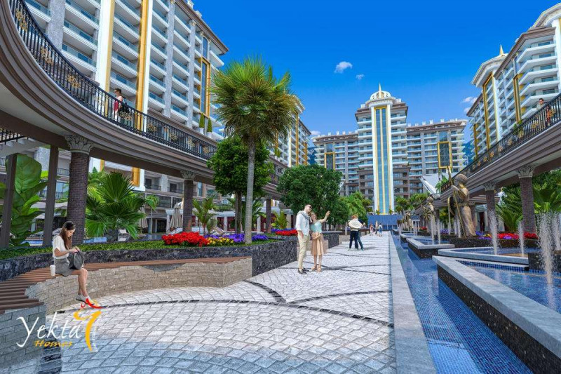 Apartment in Turkey, in Mahmutlar