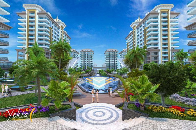 Apartment in Turkey, in Mahmutlar