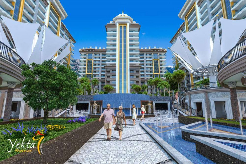 Apartment in Turkey, in Mahmutlar