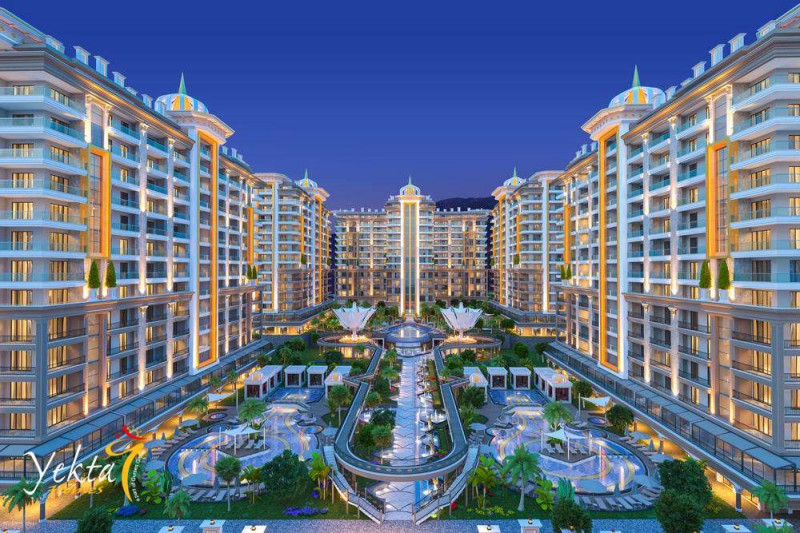 Apartment in Turkey, in Mahmutlar