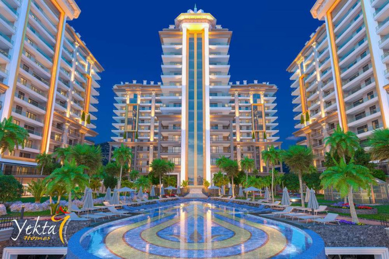 Apartment in Turkey, in Mahmutlar