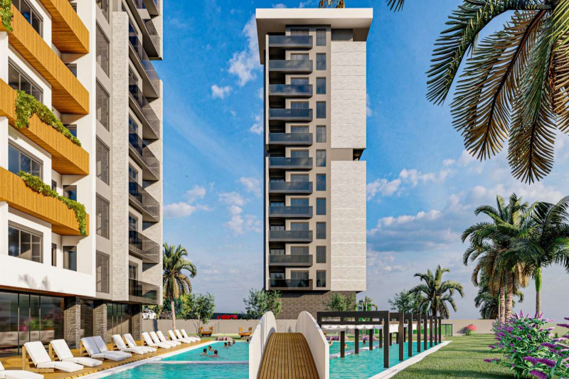 Апартаменты в Турции, в Махмутларе