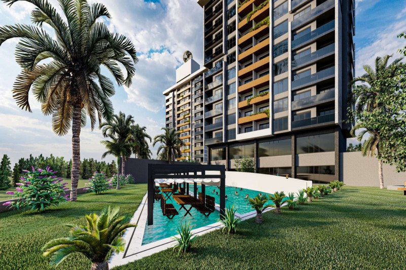 Апартаменты в Турции, в Махмутларе