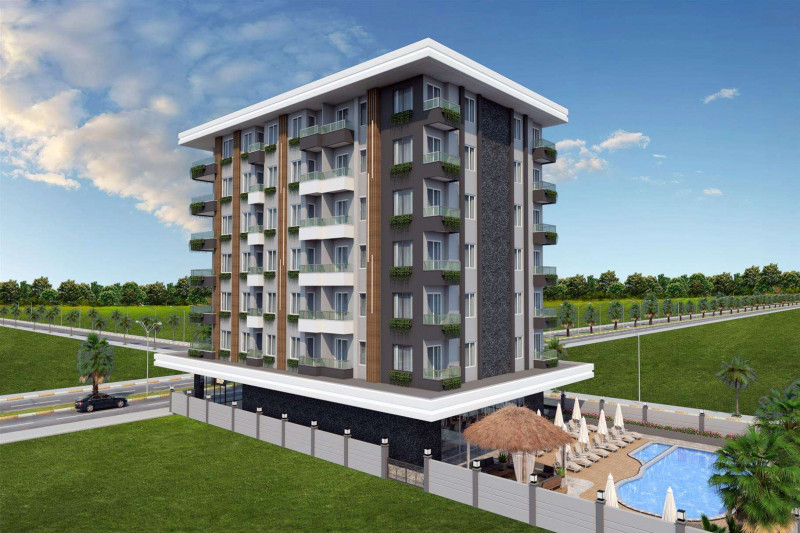 Апартаменты в Турции, в Аланье