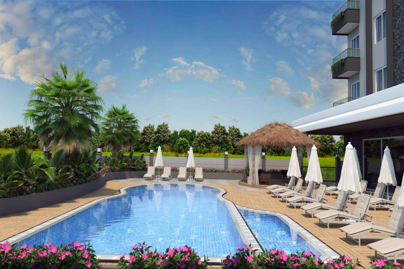 Апартаменты в Турции, в Аланье