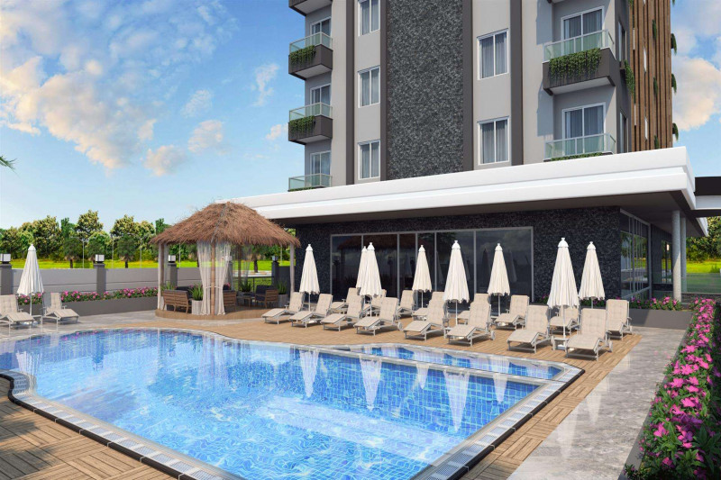 Апартаменты в Турции, в Аланье