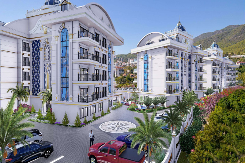 Apartment in Turkey, in Oba