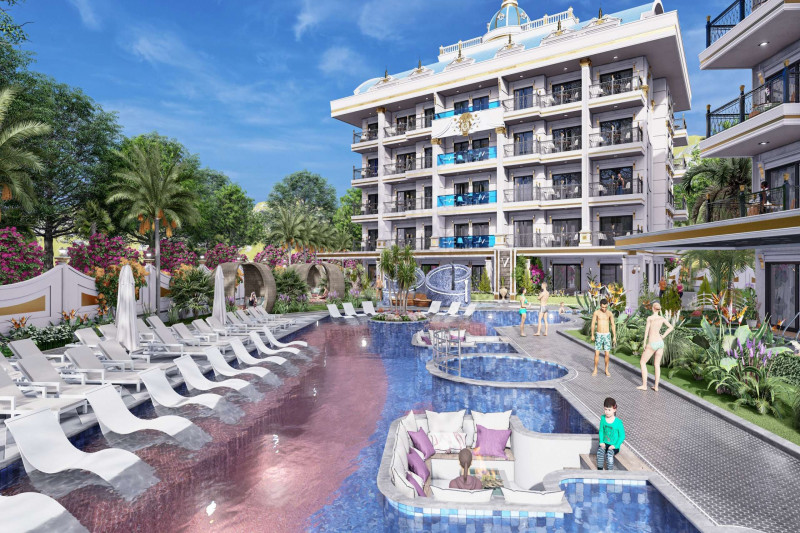 Apartment in Turkey, in Oba