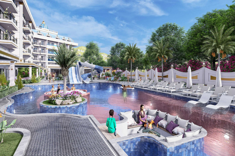 Apartment in Turkey, in Oba