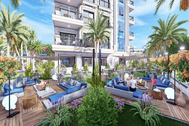 Apartment in Turkey, in Oba