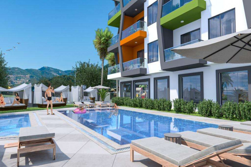 Apartment in Turkey, in Oba