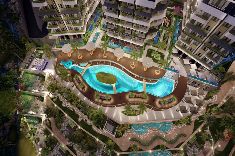 Апартаменты в Турции, в Махмутларе