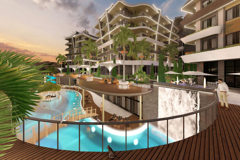 Апартаменты в Турции, в Махмутларе