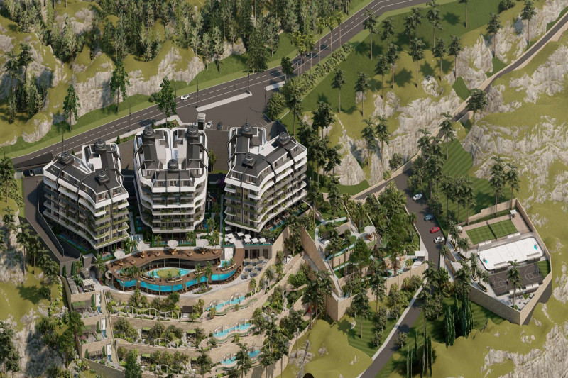 Апартаменты в Турции, в Махмутларе