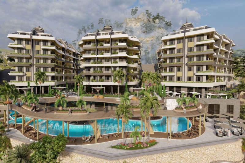 Апартаменты в Турции, в Махмутларе