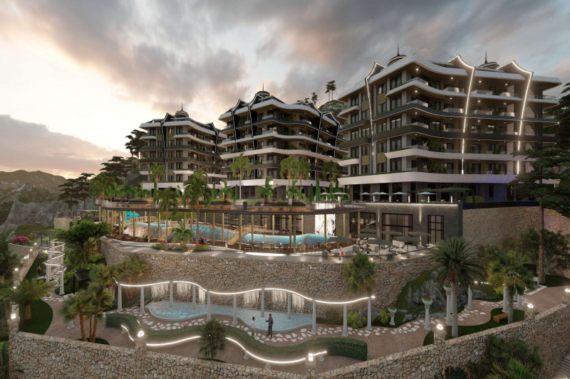 Апартаменты в Турции, в Махмутларе