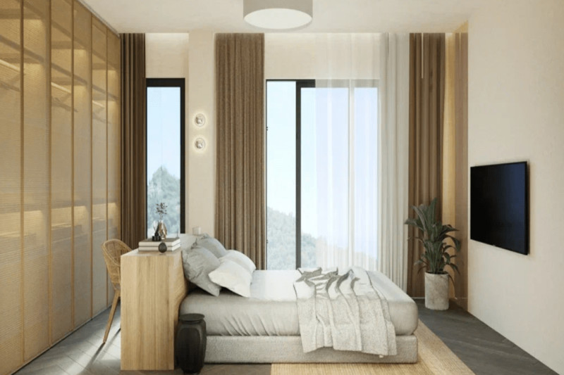 Апартаменты в Турции, в Тепе