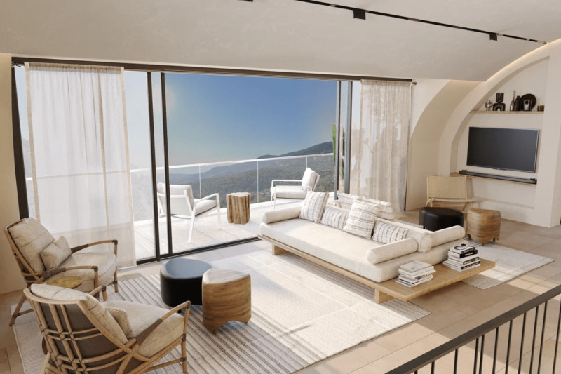 Апартаменты в Турции, в Тепе