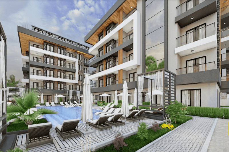 Апартаменты в Турции, в Оба