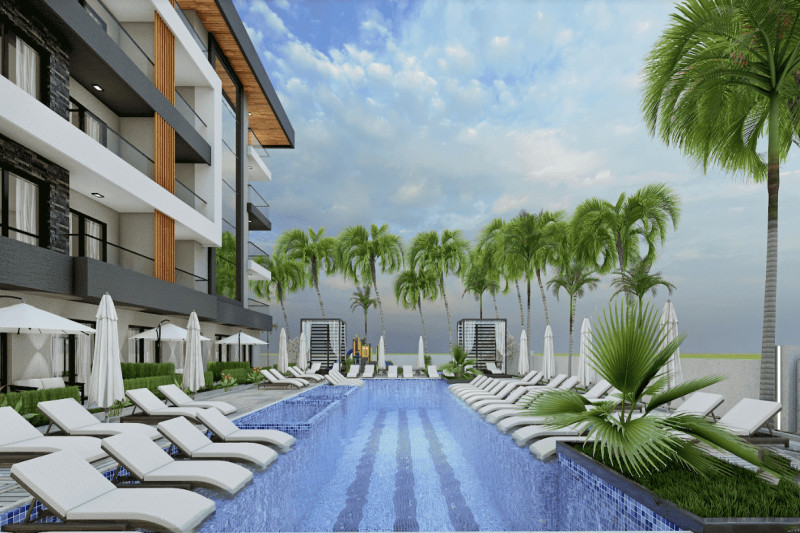 Апартаменты в Турции, в Оба