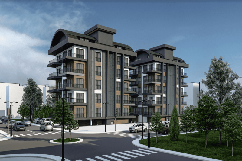 Apartment in Turkey, in Mahmutlar