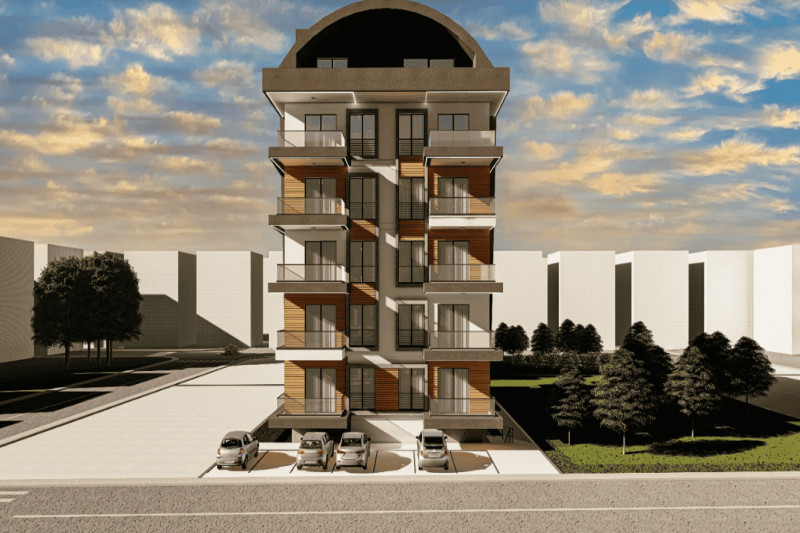 Apartment in Turkey, in Mahmutlar