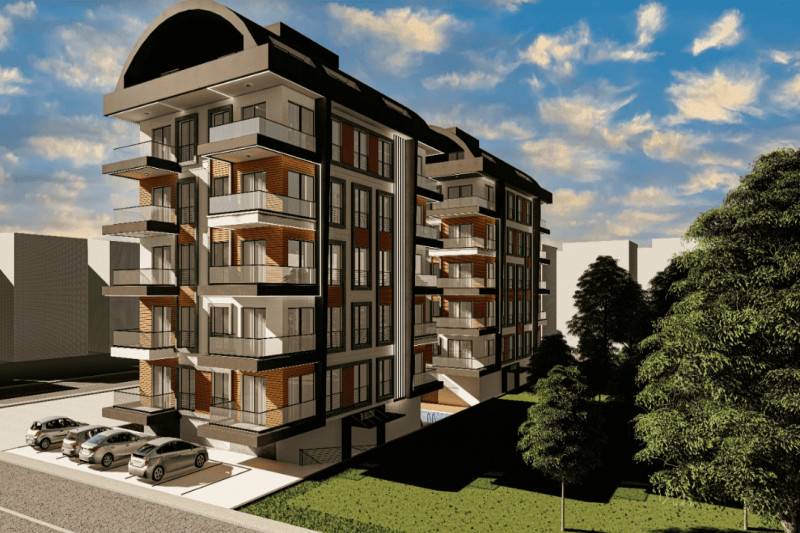 Apartment in Turkey, in Mahmutlar