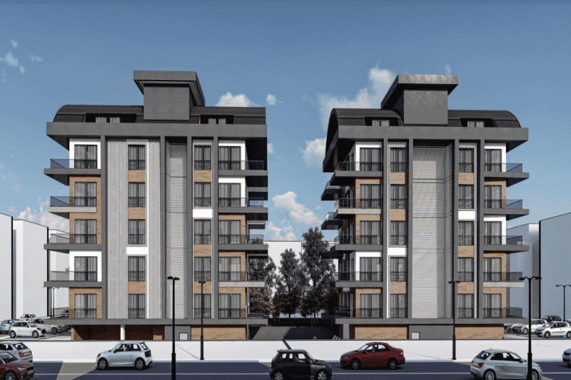 Apartment in Turkey, in Mahmutlar