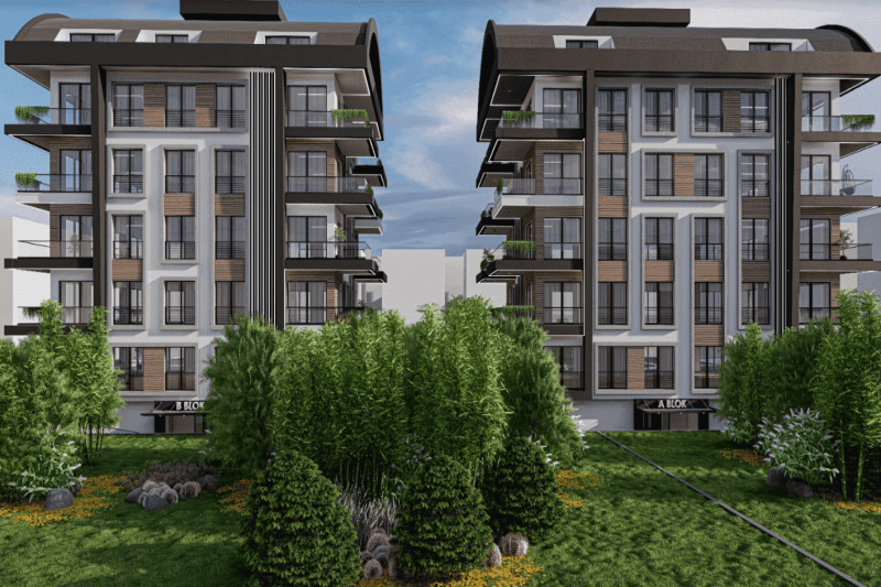 Apartment in Turkey, in Mahmutlar