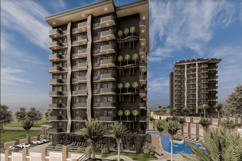 Apartment in Turkey, in Avsallar