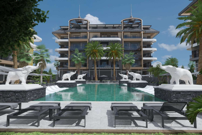 Апартаменты в Турции, в Каргыджаке