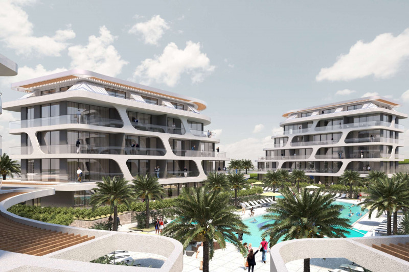 Апартаменты в Турции, в Оба