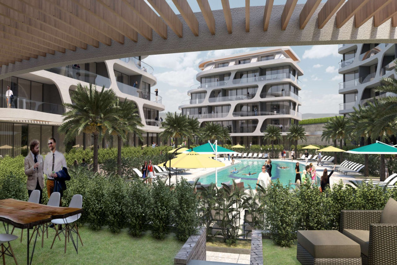 Апартаменты в Турции, в Оба