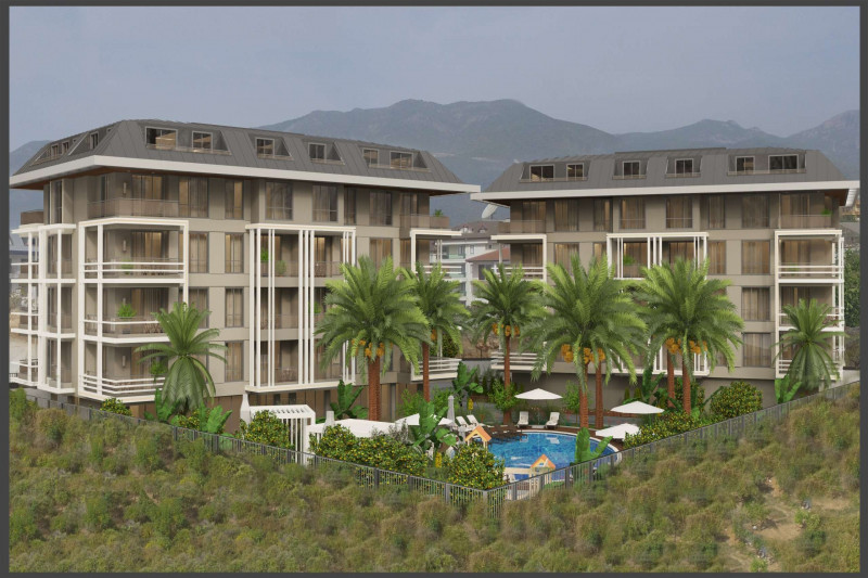 Apartment in Turkey, in Oba