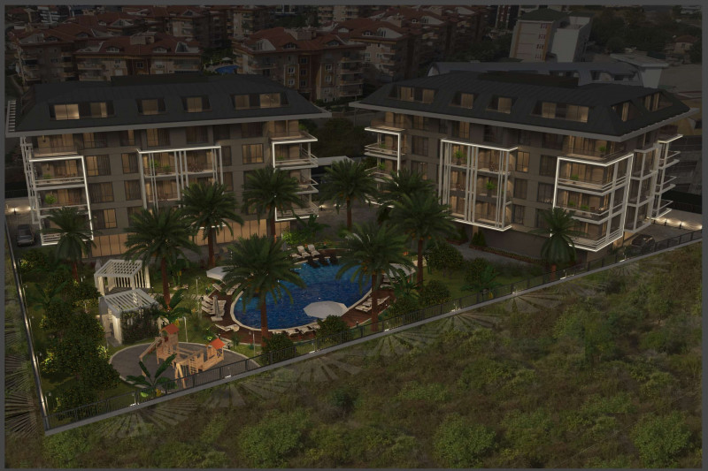 Apartment in Turkey, in Oba