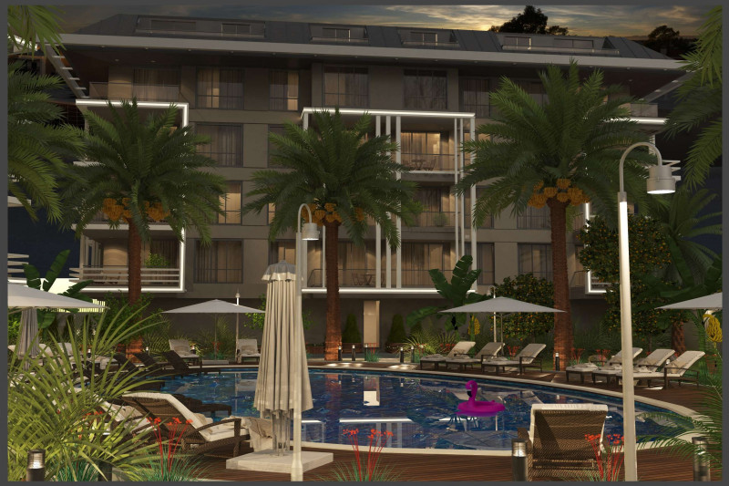 Apartment in Turkey, in Oba