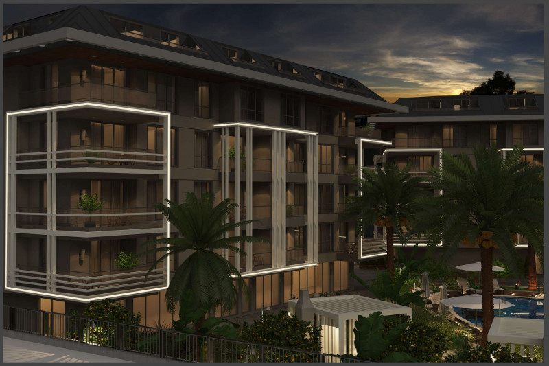 Apartment in Turkey, in Oba