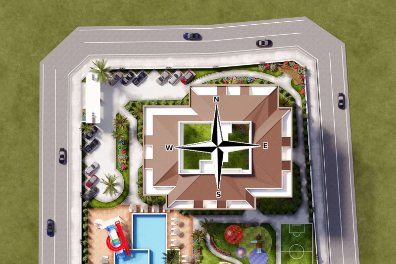 Апартаменты в Турции, в Газипаше