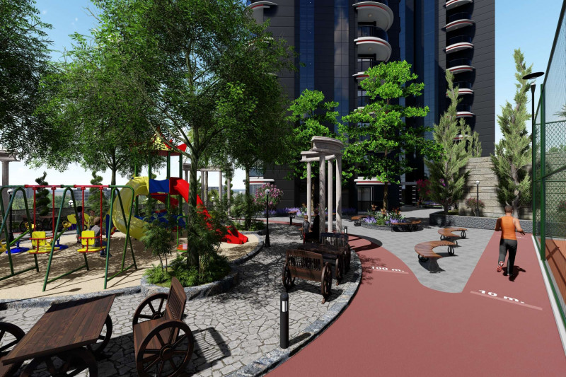 Апартаменты в Турции, в Махмутларе