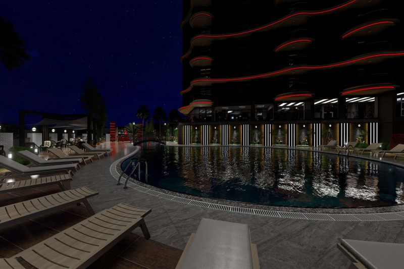 Апартаменты в Турции, в Махмутларе