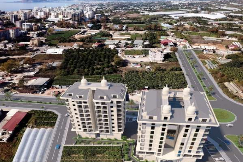 Апартаменты в Турции, в Махмутларе