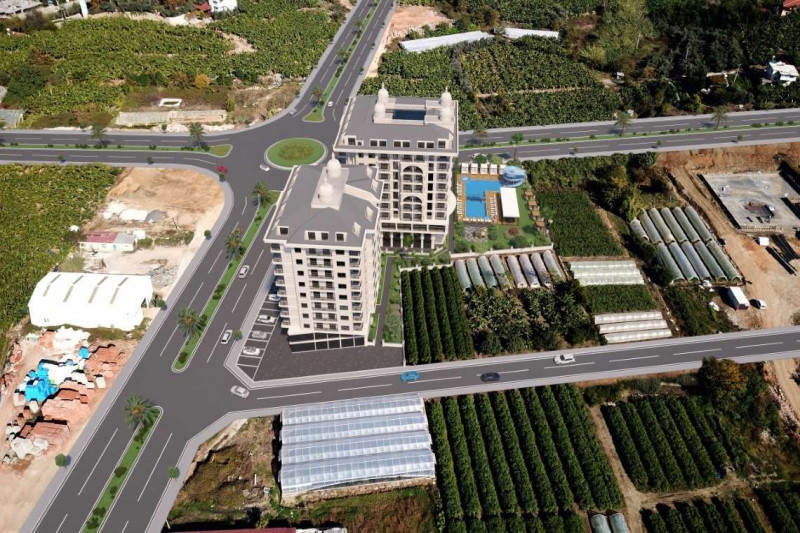 Апартаменты в Турции, в Махмутларе