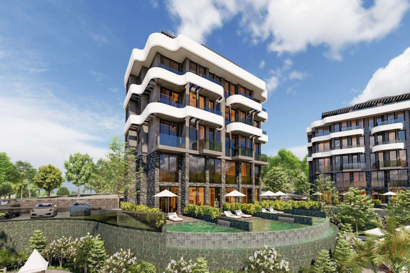 Апартаменты в Турции, в Каргыджаке