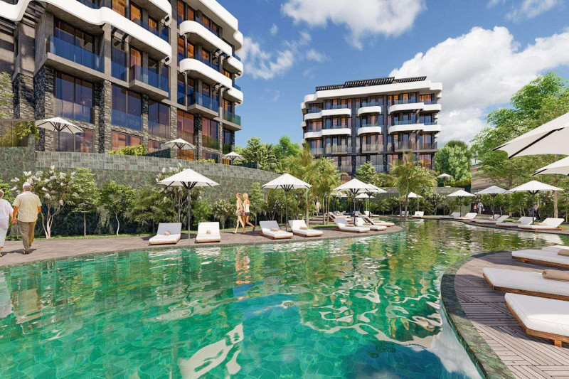 Апартаменты в Турции, в Каргыджаке