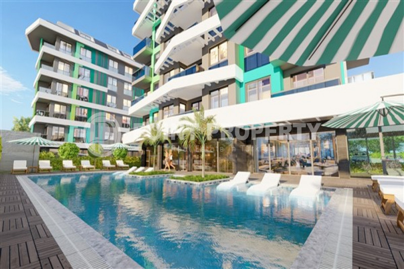 Апартаменты в Турции, в Авсалларе