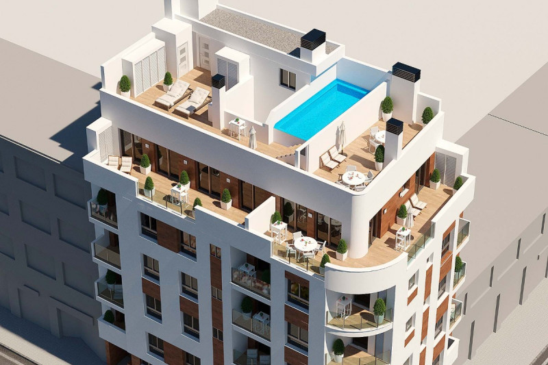 Пентхаус в Испании, в Торревьехе