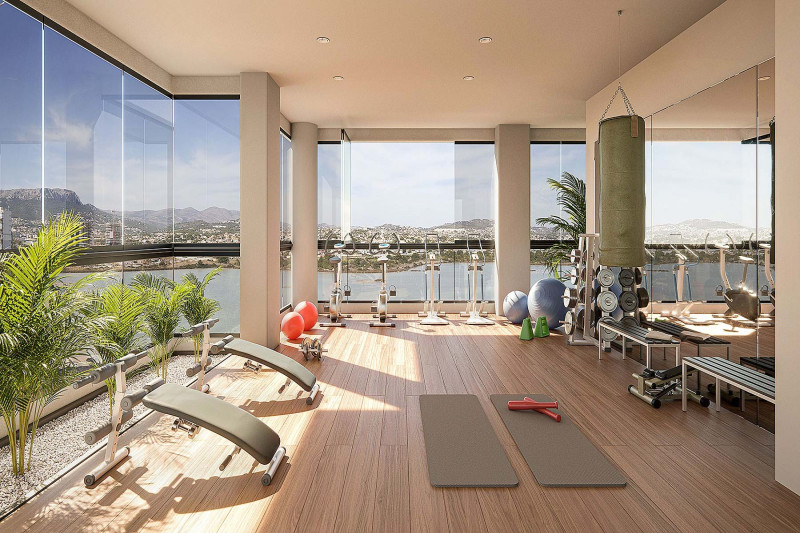 Penthouse in Spain, in Calp