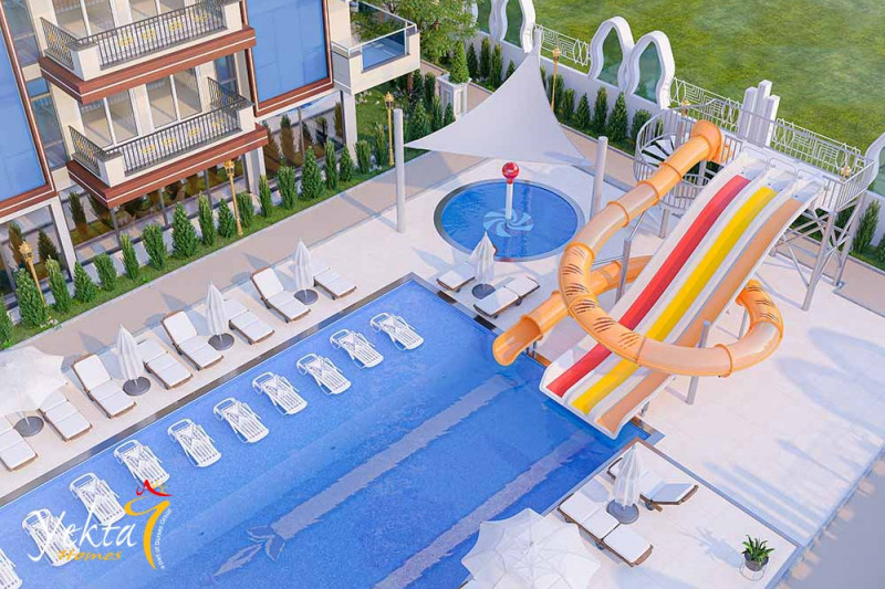 Apartment in Turkey, in Mahmutlar