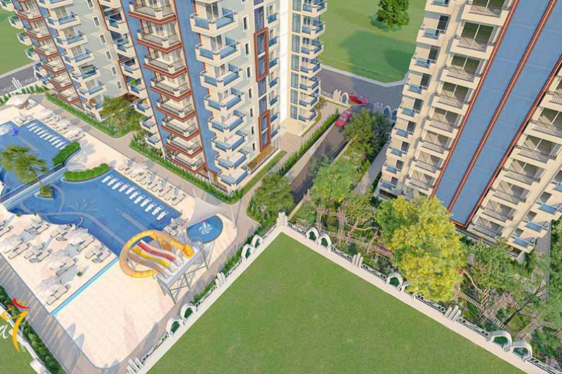 Apartment in Turkey, in Mahmutlar